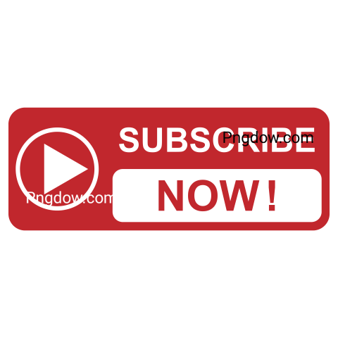 Subscribe button transparent background