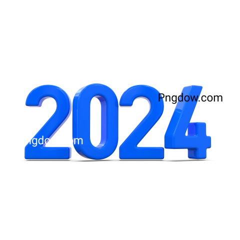 2024 New Year 3D image