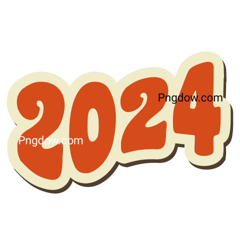 2024 Happy New Year Png image