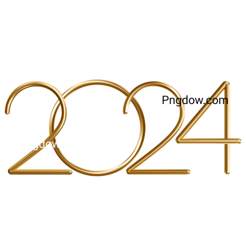 New Year 2024 Png image free download