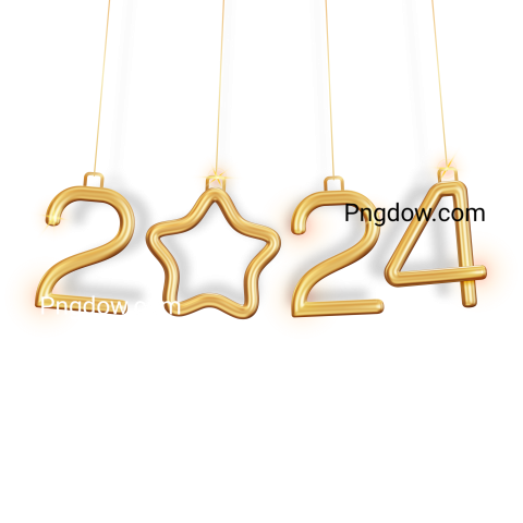 2024 New Year Png image free