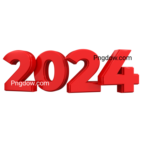 New Year 2024 Png, image free download