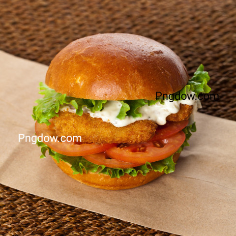 Fish burger background images