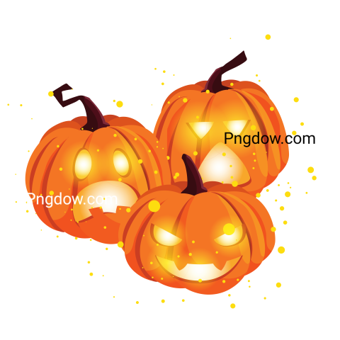Halloween Pumpkins Cartoons Vector Design Icon