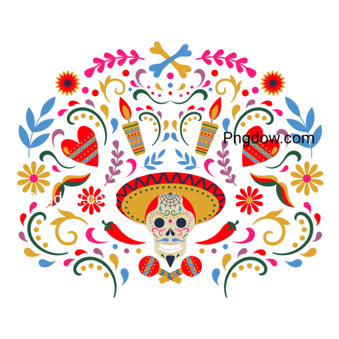 Dia De Los Muertos Banners  Day of the Dead Mexican Sugar Human Head Bones and Flowers Vector Background Set  Mexican Dead Day Holiday Cards free