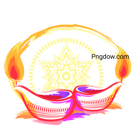 Happy Diwali Festival 2023 on Vector Illustration
