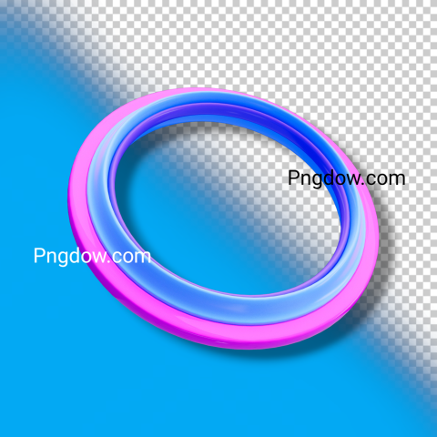 Round frame icon 3d render cutout SVG Free