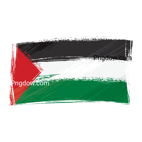 Grunge Palestine flag