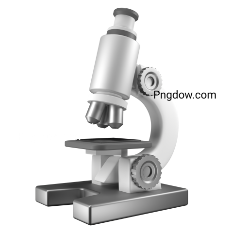 Microscope 3D illustration free