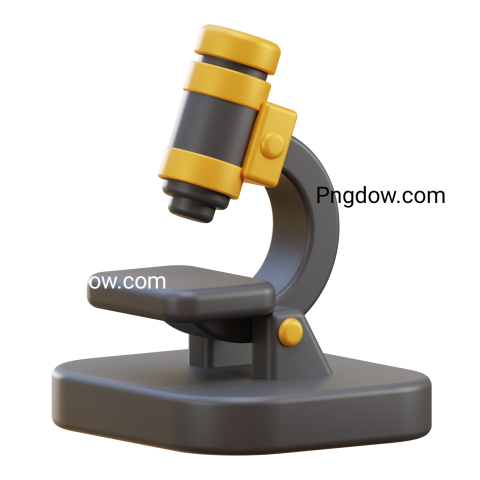 Microscope 3D Icon for free download