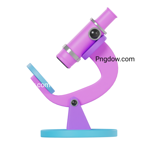 Microscope 3D Illustration free download