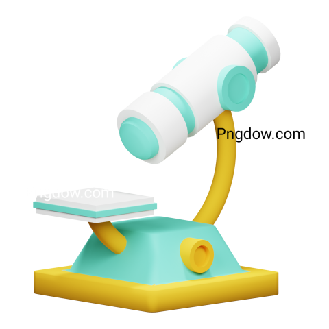 3D Microscope Illustration free download