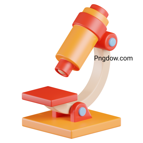Science Microscope 3D Icon