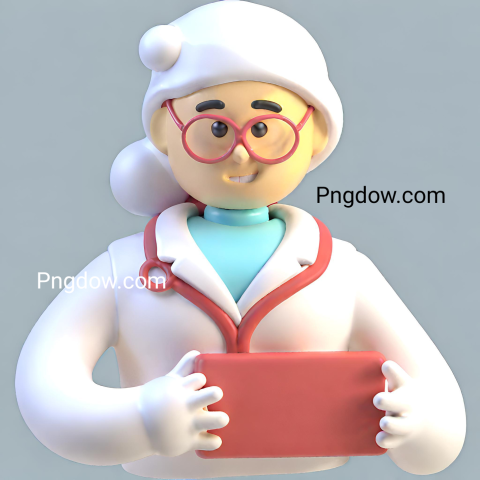 3D Character Avatar Female Doctor images