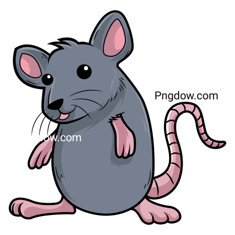 Cartoon Rat Illustration free