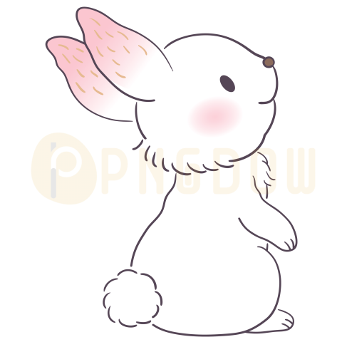White Rabbit transparent background image free