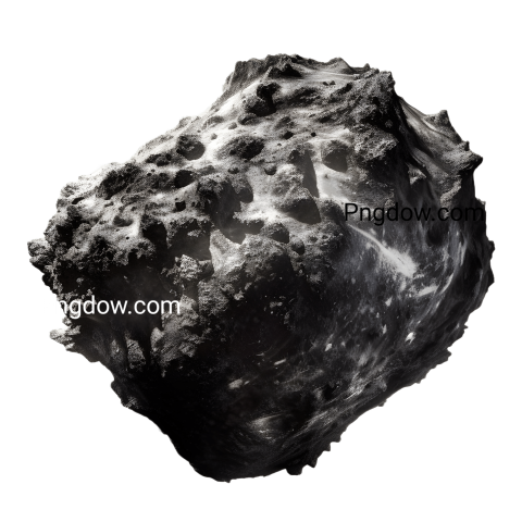 Asteroid transparent background