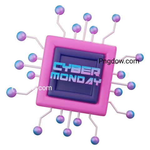 3D Cyber Monday Cyber Monday Icon