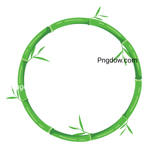 Bamboo frame circle