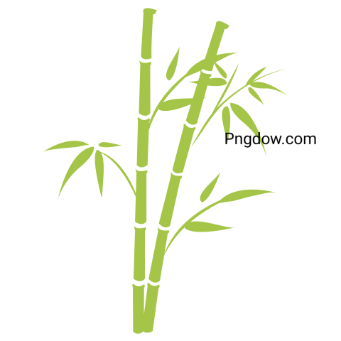 Bamboo Plant Flat Icon