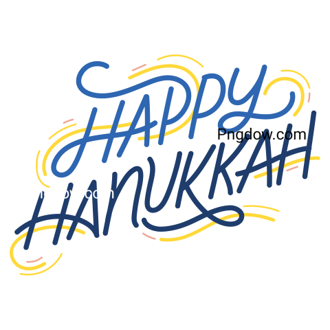 Happy Hanukkah PNG