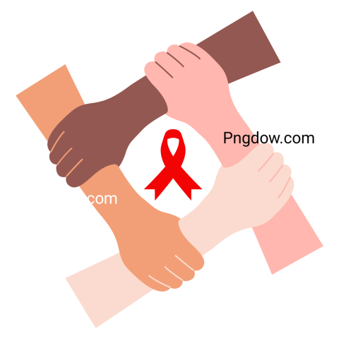 World AIDS Day Element Png for free