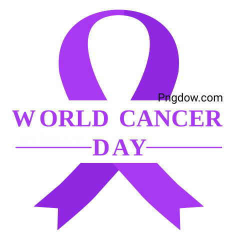 World cancer day ribbon free