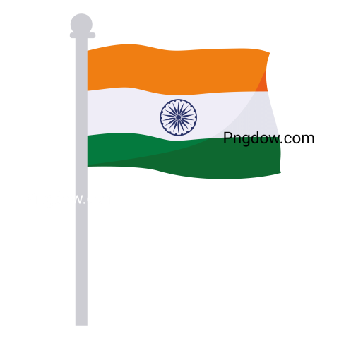 Indian flag illustration Png image