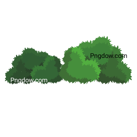 Bushes Vector for free