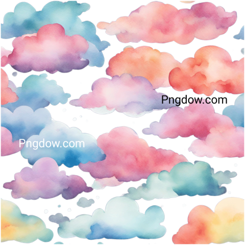 Vibrant and Transparent Rain Cloud Icon Image in PNG Format free