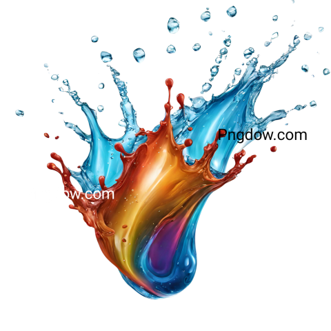 Water Splash Abstract Png images for free download (1)