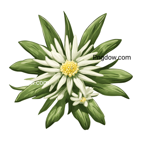 Edelweiss flower PNG