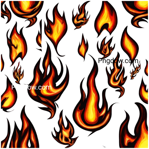 Fire PNG transparent background