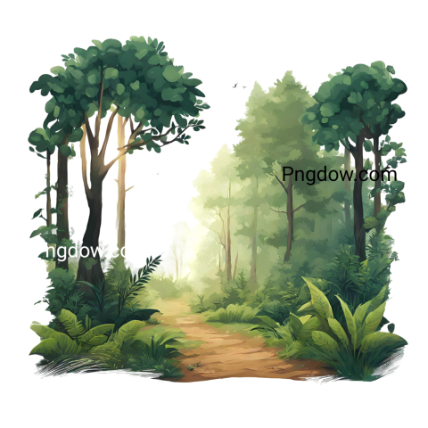 Exclusive Forest PNG Image with Transparent Background   Download Now!