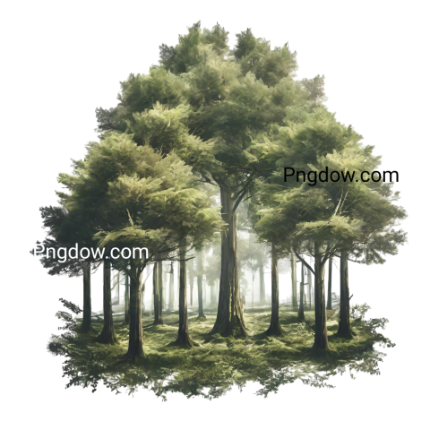 High Quality Forest PNG Image with Transparent Background   Download Now