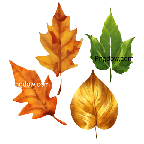 Stunning Green Leaf PNG Image with Transparent Background for Your Designs