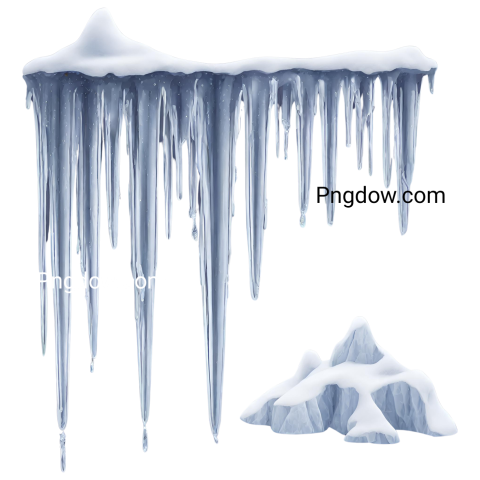 Exclusive Icicles PNG Image with Transparent Background   Download Now!