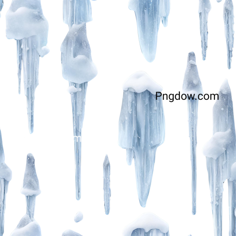 Stunning Icicles PNG Image with Transparent Background   Download Now!