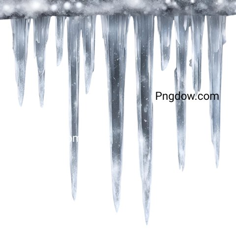 High Quality Icicles PNG Image with Transparent Background   Download Now!