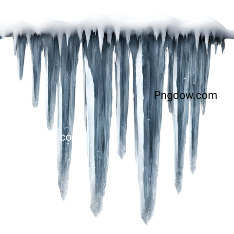 Download Stunning Icicles PNG Image with Transparent Background