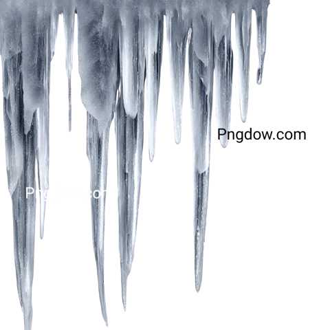 High Quality Icicles PNG Image with Transparent Background for Versatile Use