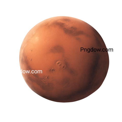Download Stunning Mars PNG Image with Transparent Background