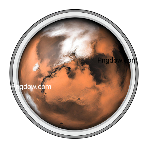 Stunning Mars PNG Image with Transparent Background   Free Download
