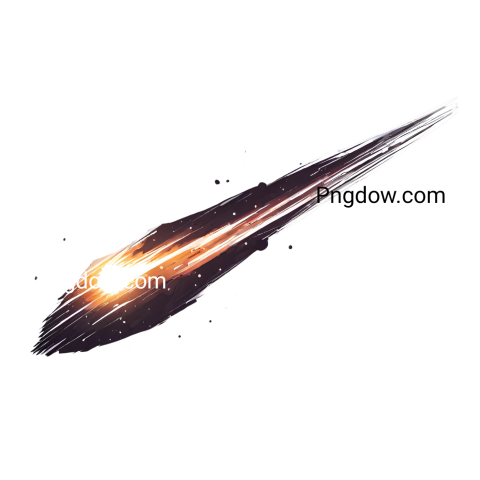 Download Stunning Meteor PNG Image with Transparent Background