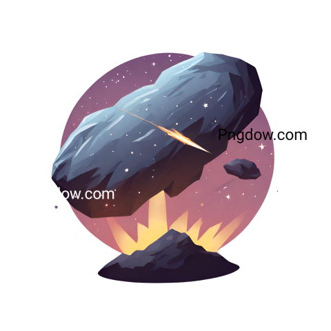 High resolution Meteor PNG