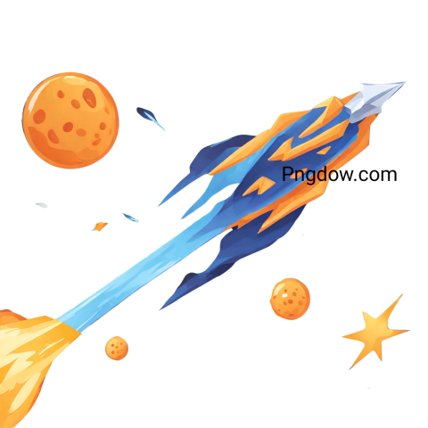 Stunning Meteor PNG Image with Transparent Background   Download Now!