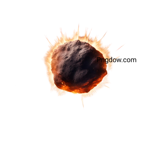 Stunning Meteor PNG Image with Transparent Background for Versatile Use