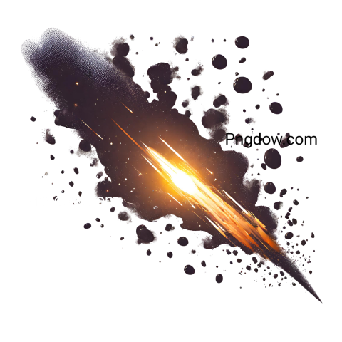 Meteor PNG image with transparent background Meteor PNG