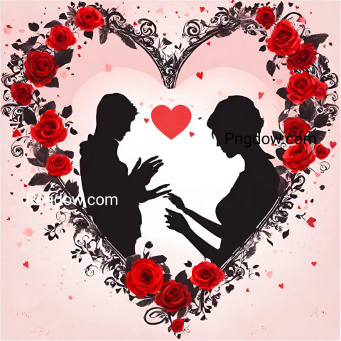 Romantic Valentines Day Love Heart Images for Couple
