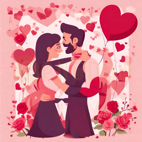 Celebrate Valentine's Day with Free Love Heart Images for Couples